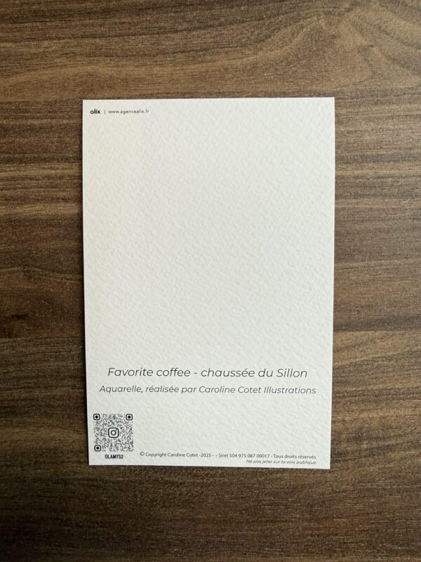 Favorite coffee - Chausée du Sillon