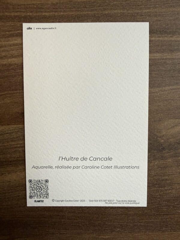 L'huître de Cancale