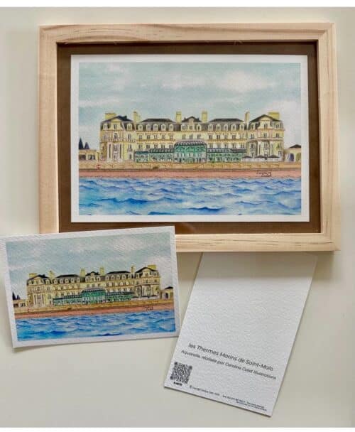 Thermes Marin Illustration